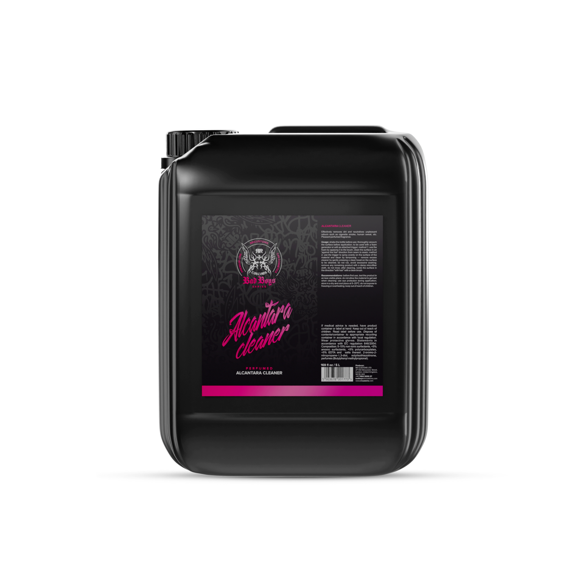 ALCANTARA_CLEANER_BB BadBoys Alcantara Cleaner 5L - Image 1