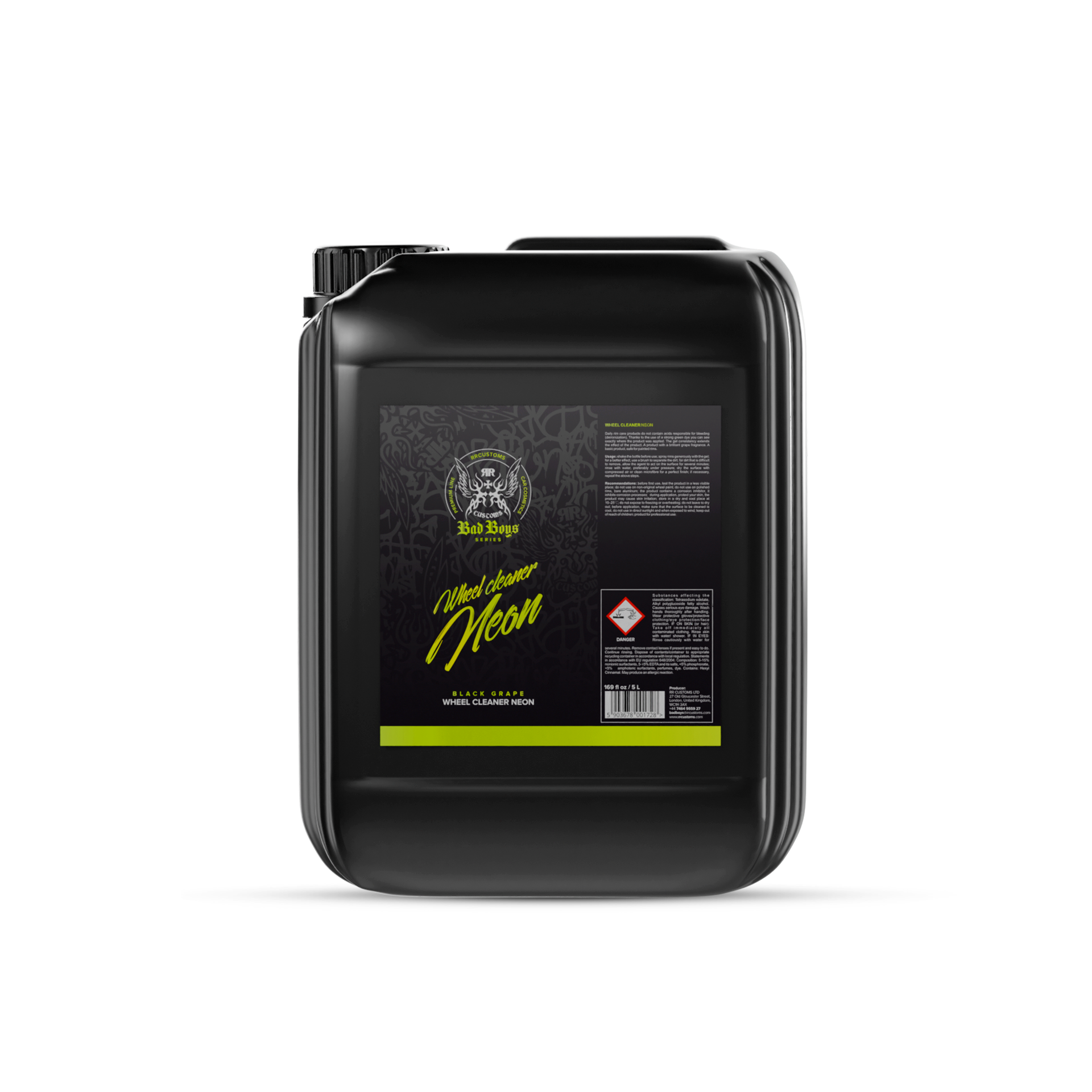 NEON_BB BadBoys Wheel Cleaner Neon 5L - Image 1