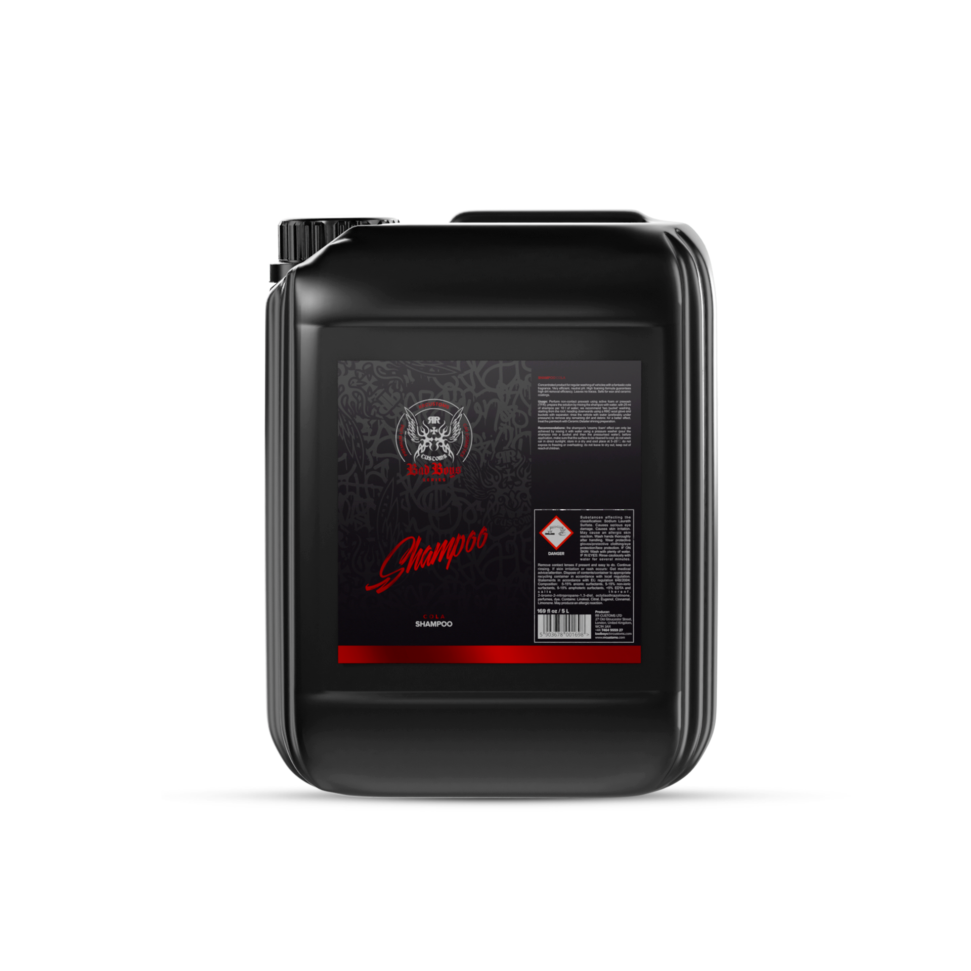 SHAMPOO_COLA_BB BadBoys Shampoo Cola 5L - Image 1