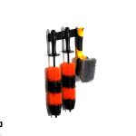 POKA LITE Suporte 3 Escovas de Jantes