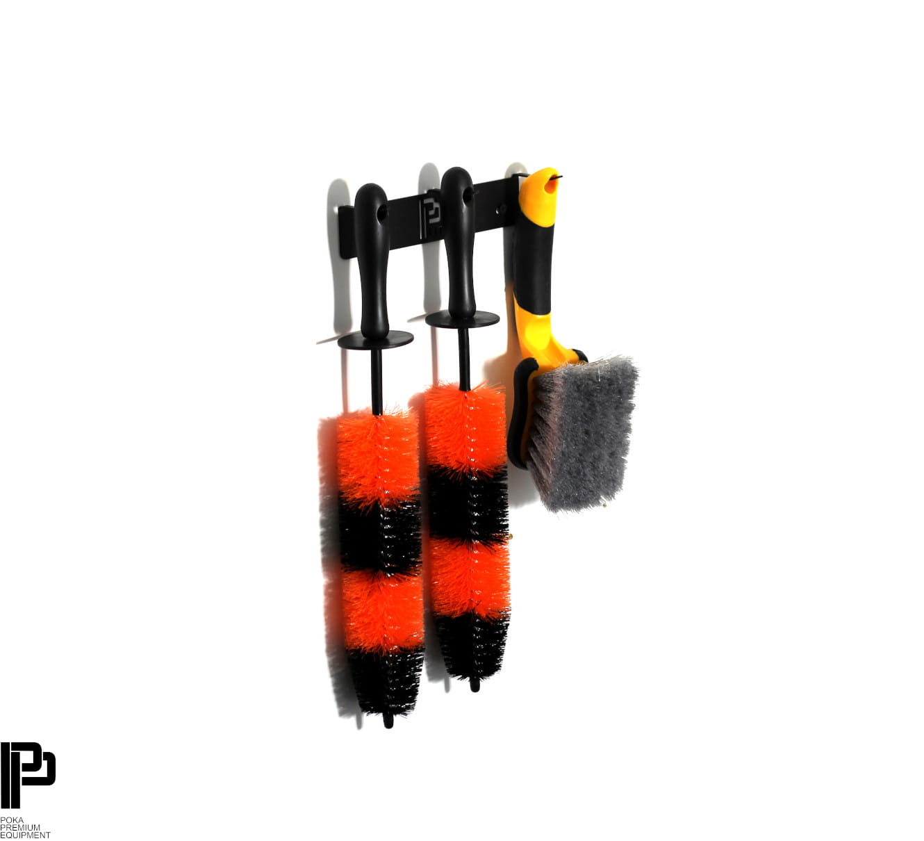 WSW_2_LITE---Brush-holder---3-handles---LITE-2 POKA LITE Suporte 3 Escovas de Jantes - Image 1