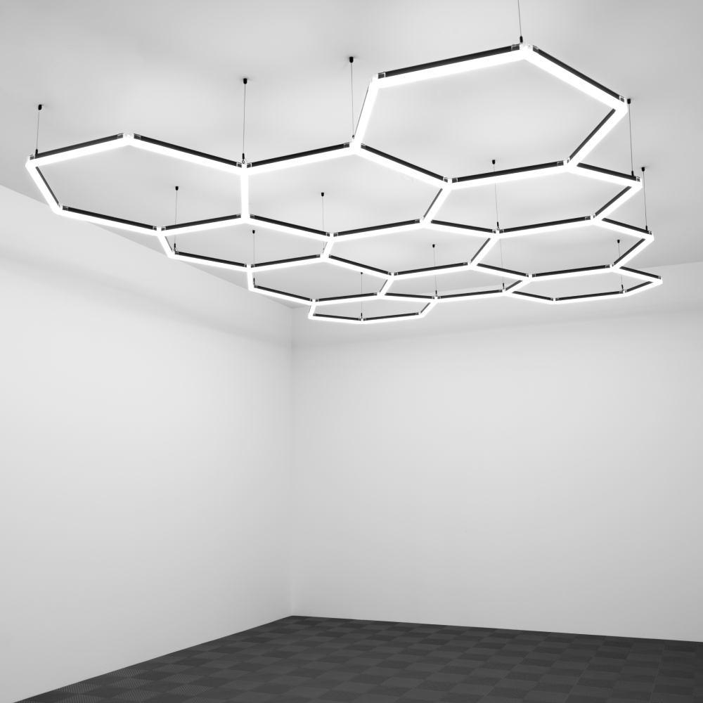 PRODUIT-LUMINAIRE-IZILIGHT-CURUS-2 IziLight Black CURUS - iluminação Led - Image 1