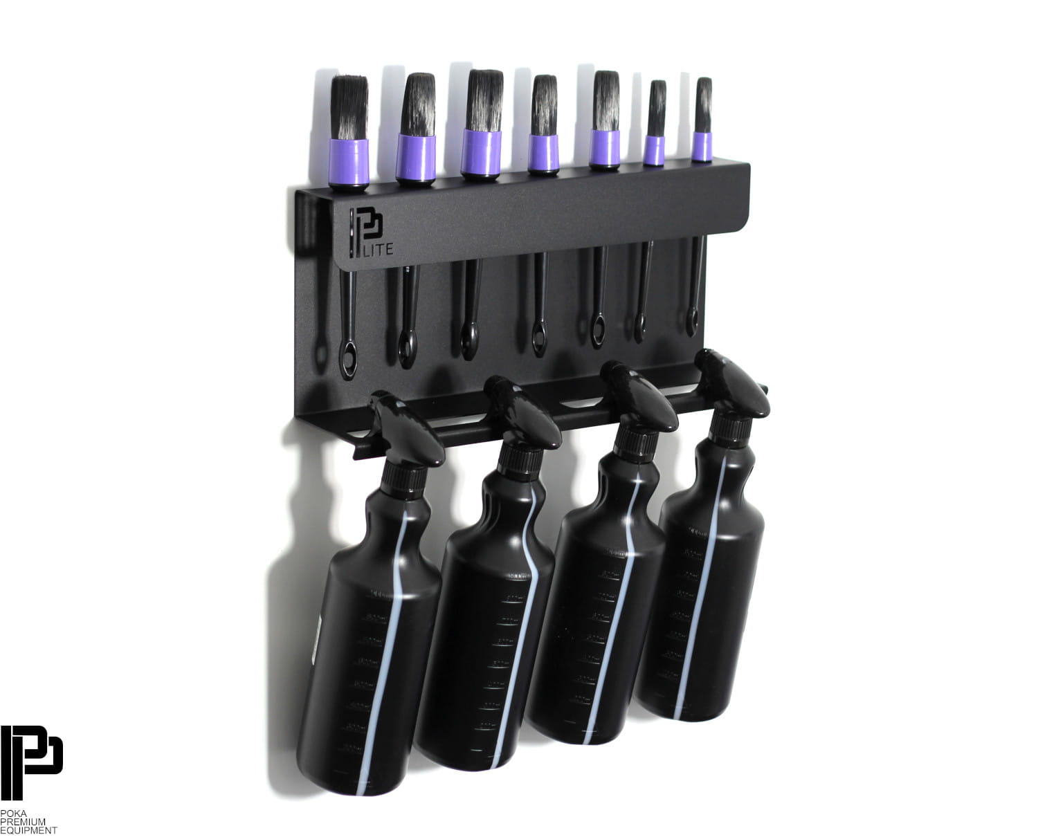WPB_40_EMPTY_LITE--Holder-for-brush-and-bottles-40cm-LITE---NO-INSCRIPTION-2 POKA LITE Suporte Pincéis e Garrafas 40cm - Empty - Image 1
